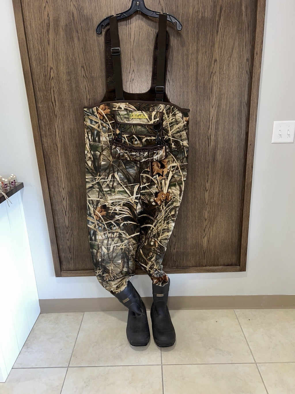 Cabela's SuperMag Chest Wader Truetimber 1600 Gram  Insulation Size 11R XL