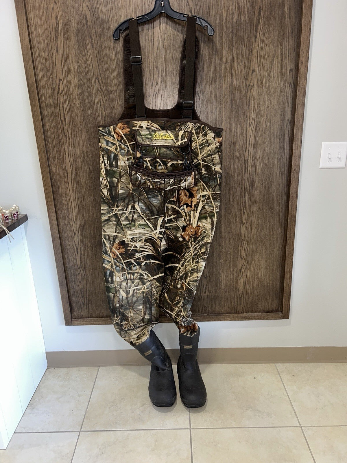 Cabela's SuperMag Chest Wader Truetimber 1600 Gram  Insulation Size 11R XL