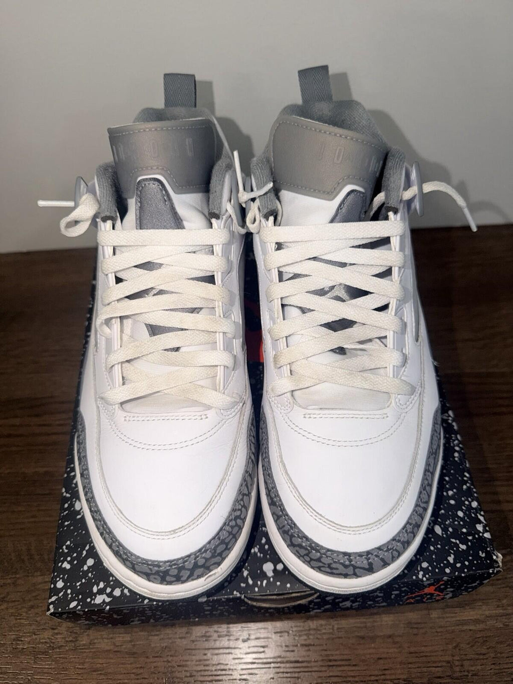 Nike Jordan Spizike Low White/Anthracite/Wolf Gray Size 10 Men's FQ1759-102