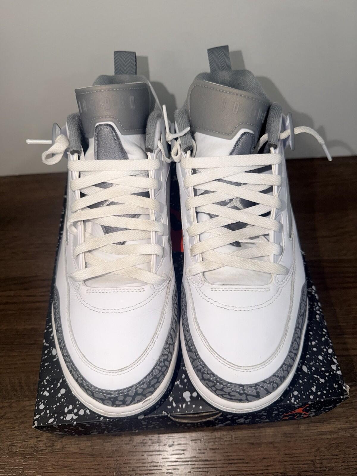 Nike Jordan Spizike Low White/Anthracite/Wolf Gray Size 10 Men's FQ1759-102