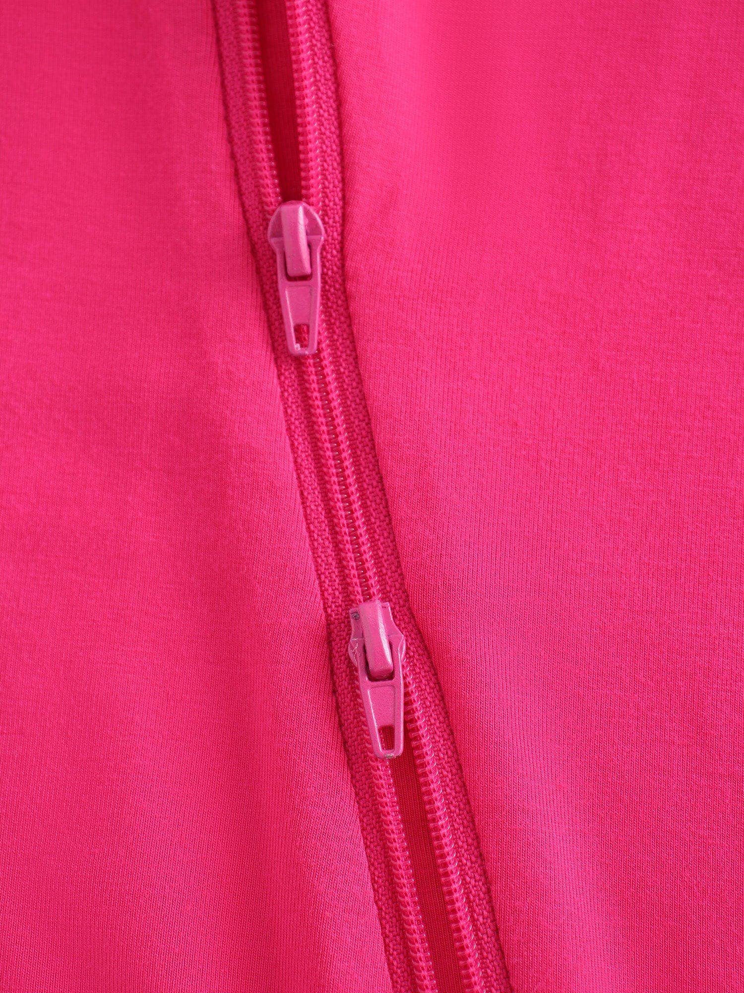 PoshTOT Hot Pink Bamboo Baby Convertible Zippy Romper: 3-6M