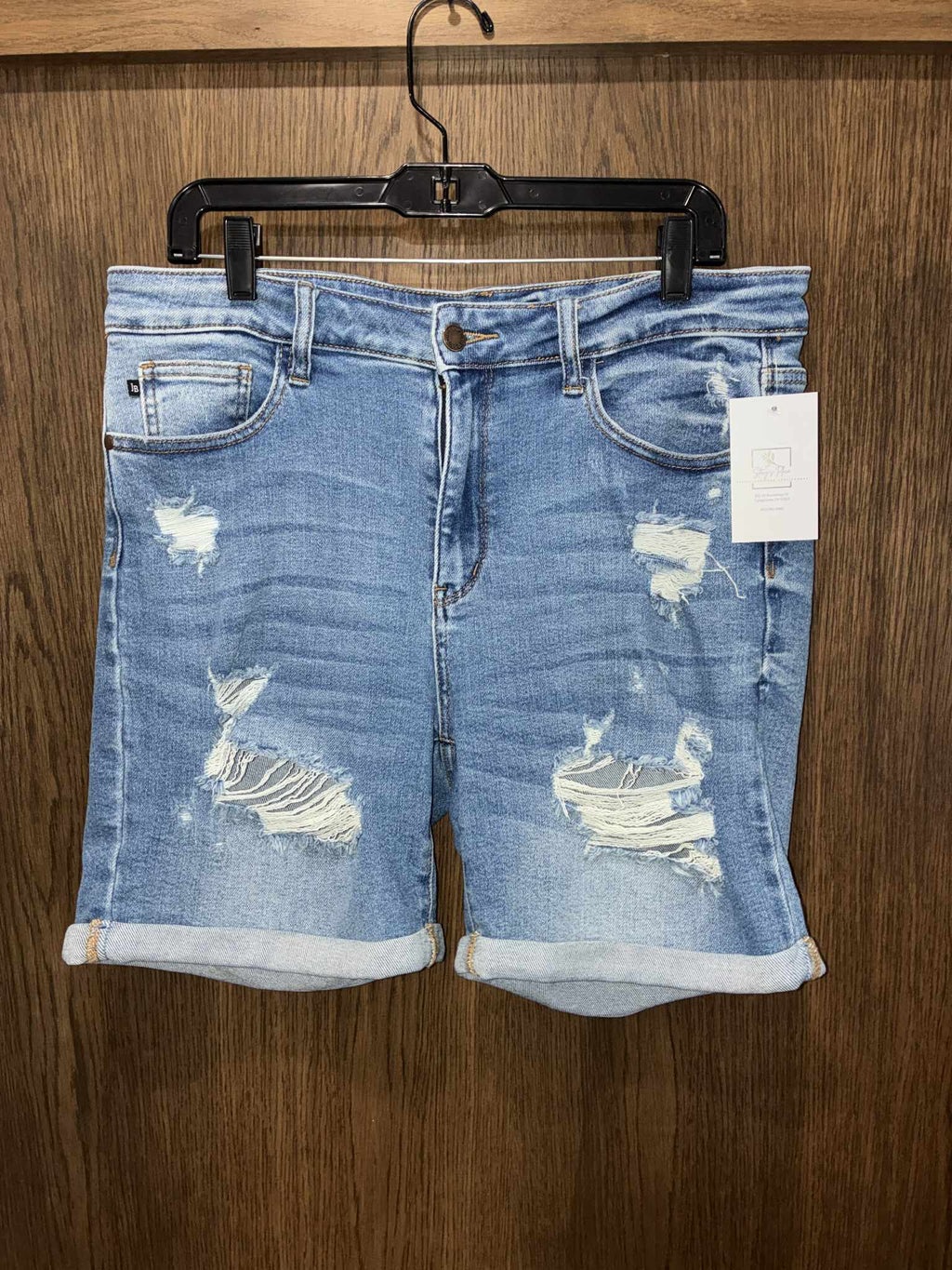Women's Judy Blue Jean Shorts ~ Size Extra Large