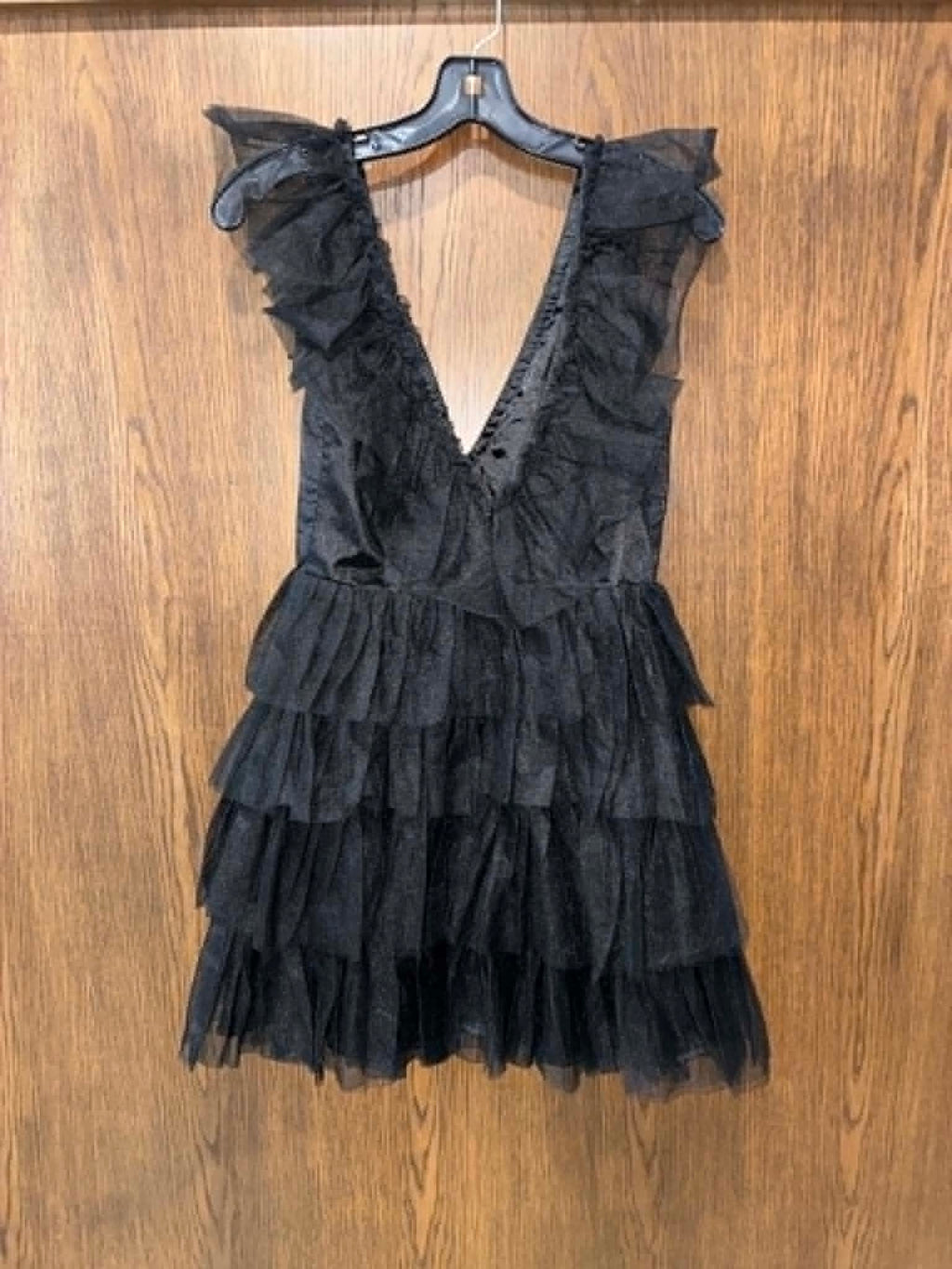Lulu's Women’s Black Tuell Mini Dress Size Small